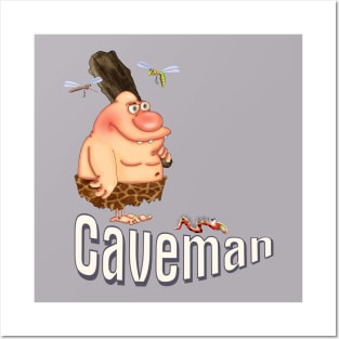 Caveman Posters and Art